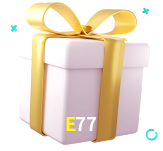 Receba seus bônus de boas-vindas no E77